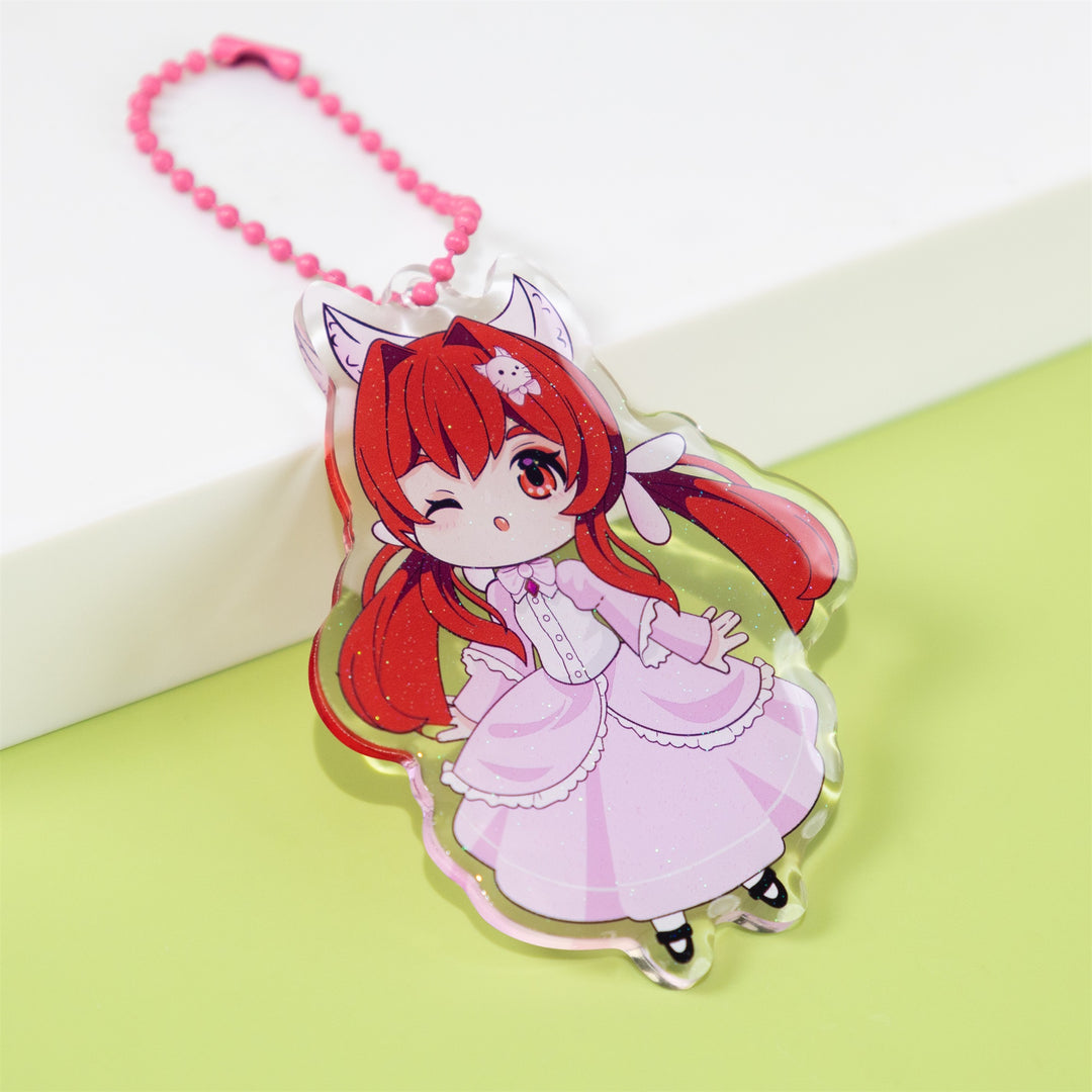 Customized double-sided effect keychain