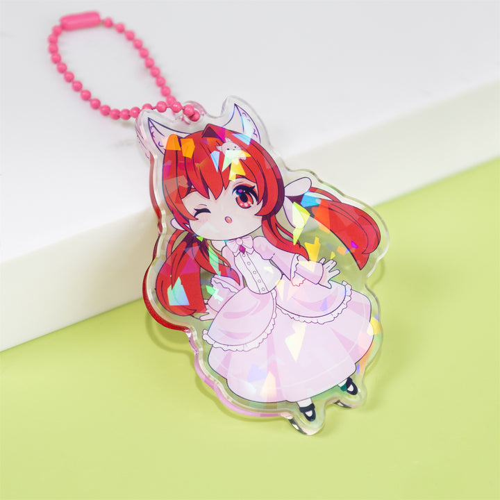 Customized double-sided effect keychain