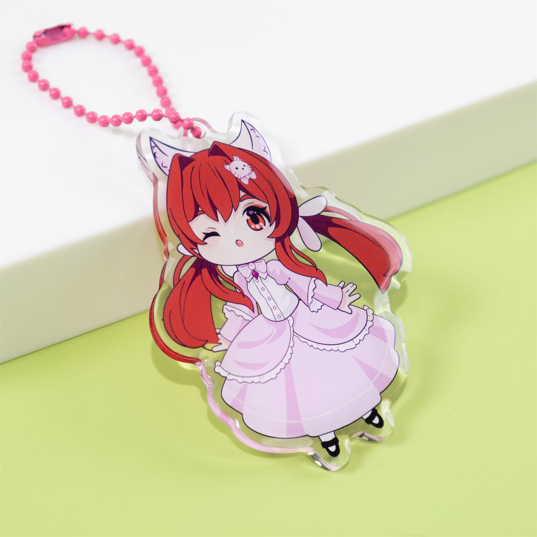 Customized double-sided effect keychain